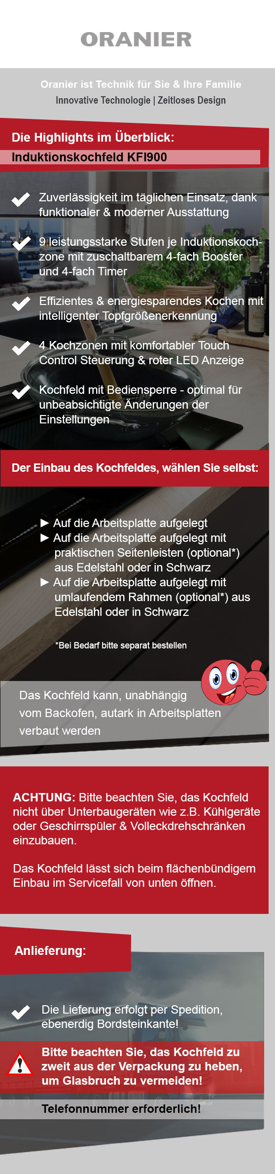 Programmübersicht Oranier