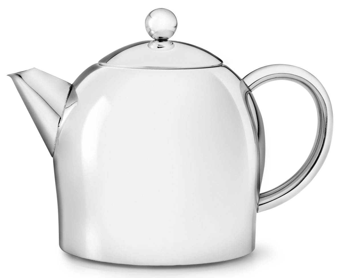 Bredemeijer Teekanne doppelwandig Edelstahl glänzend | MM-ComSale