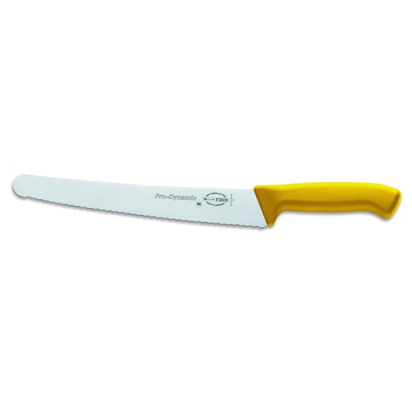 Dick 8515126-02 Universalmesser Wellenschliff gelb 26 cm - SerieProDynamic