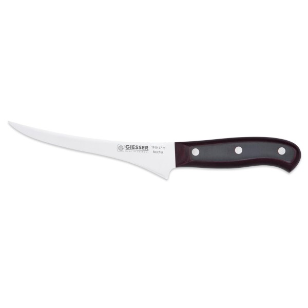 Giesser PremiumCut Filetier- & Ausbeinmesser 17 cm Filet No 1 mit flexibler Klinge