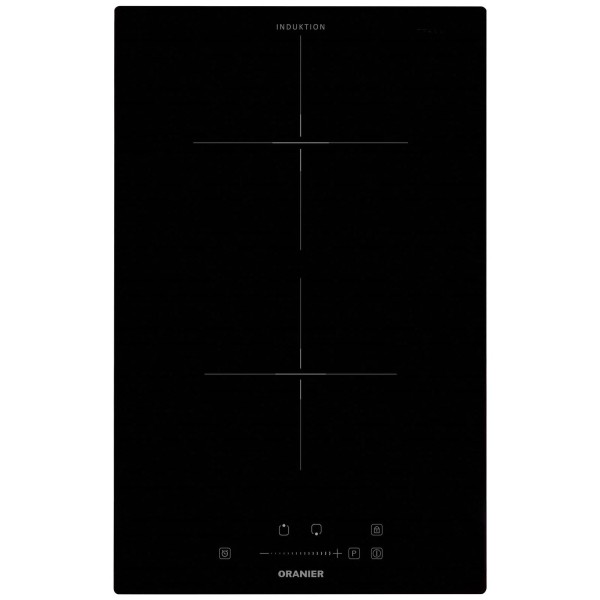 Oranier Induktionskochfeld 30 cm autark KFI330 mit 2 Kochzonen & Slider Bedienung